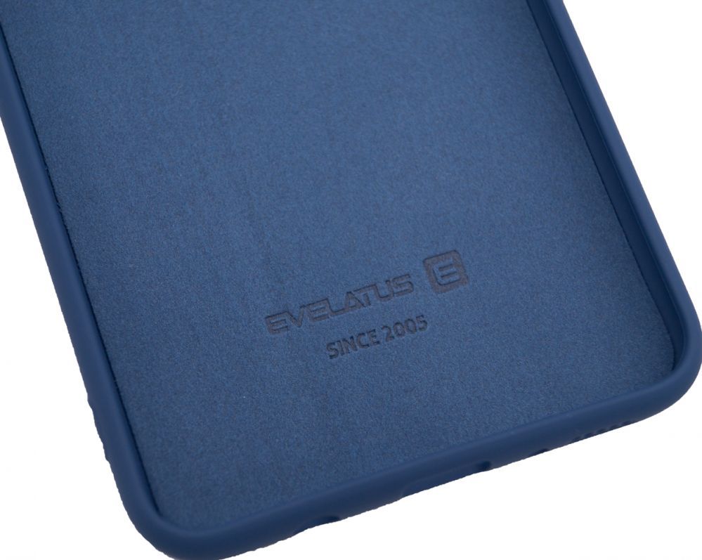 Tagakaaned Evelatus Samsung Galaxy A70 Nano Silicone Case Soft Touch TPU Dark Blue