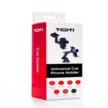 Auto holder seek toti  SEEK TOTI Universal Car Suction cup Phone Holder, Black