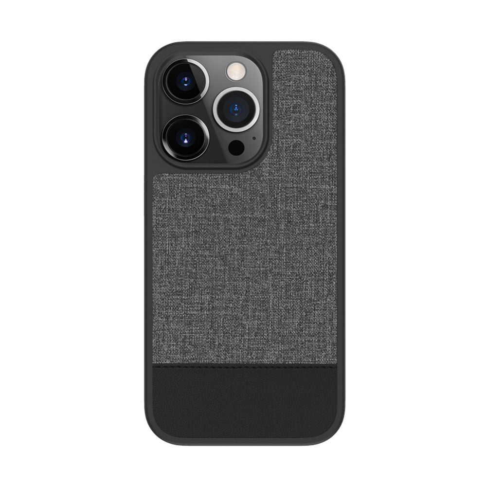 Чехол на заднюю панель iLike Apple iPhone 14 Pro Max Plastic Leather Back Cover Gray