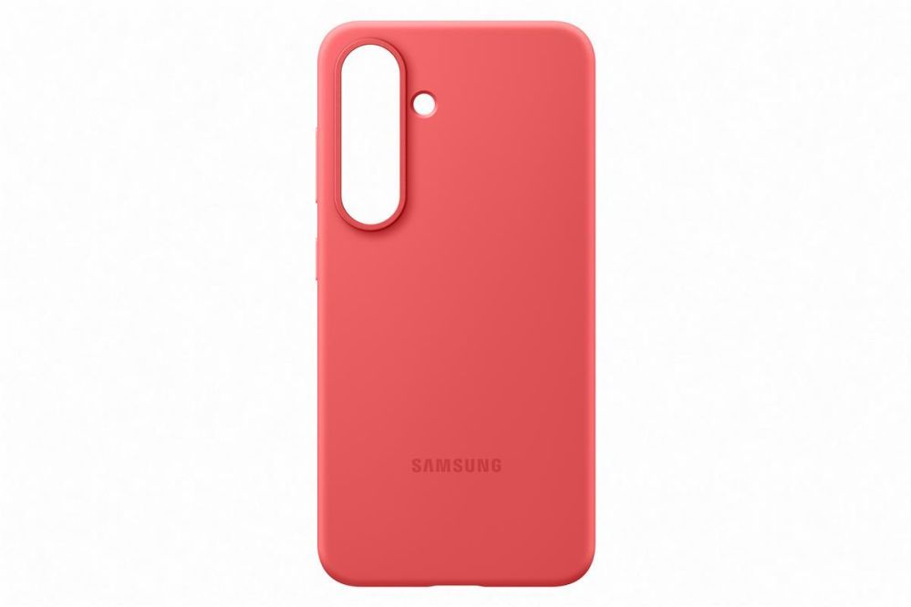 Back panel cover Samsung  PS931CREGWW Silicone Case Samsung Galaxy S25, Red