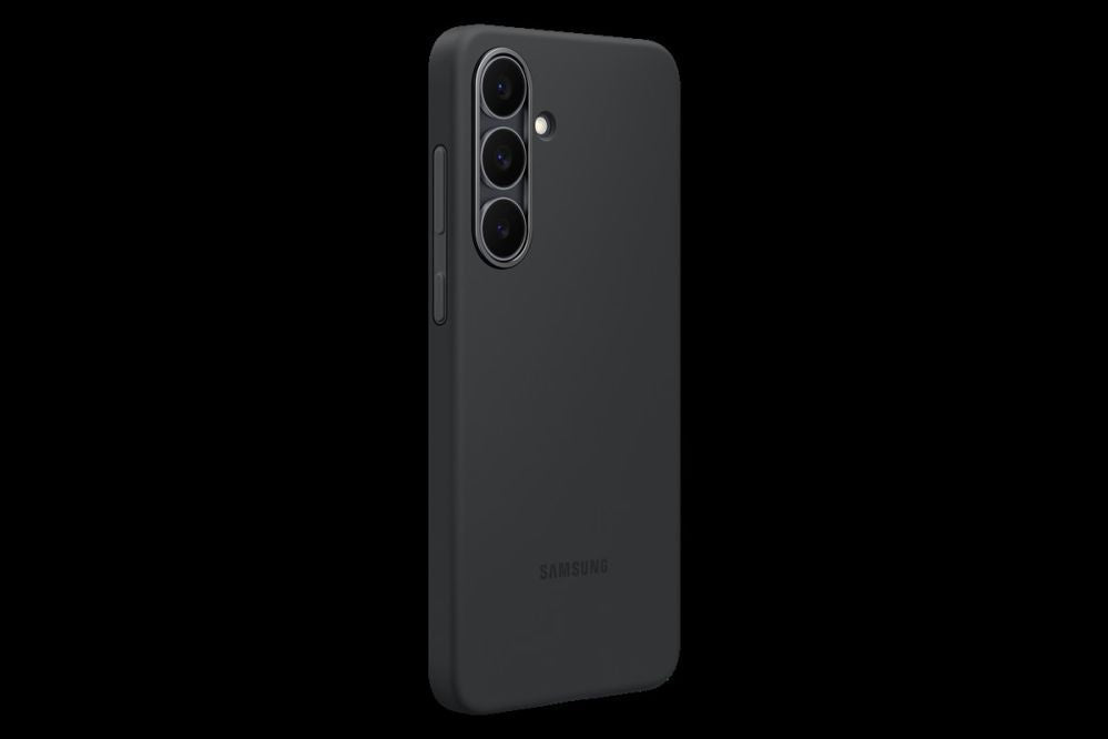Back panel cover Samsung  PS731CB Silicone Case Samsung Galaxy S25 FE, Black