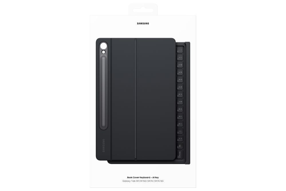 Чехол книжка Samsung  DX725UB Book Cover Keyboard Samsung Galaxy Tab S9/S9 FE/S10 FE/S10 Lite, Black