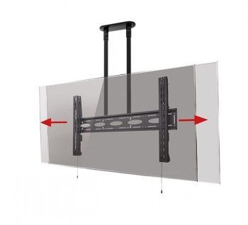 TV bracket B-TECH AV  B-TECH AV EXTRA-LARGE UNIVERSAL FLAT SCREEN CEILING MOUNT WITH TILT (VESA 1000 X 600) - 1.5M diam.50MM POLES
