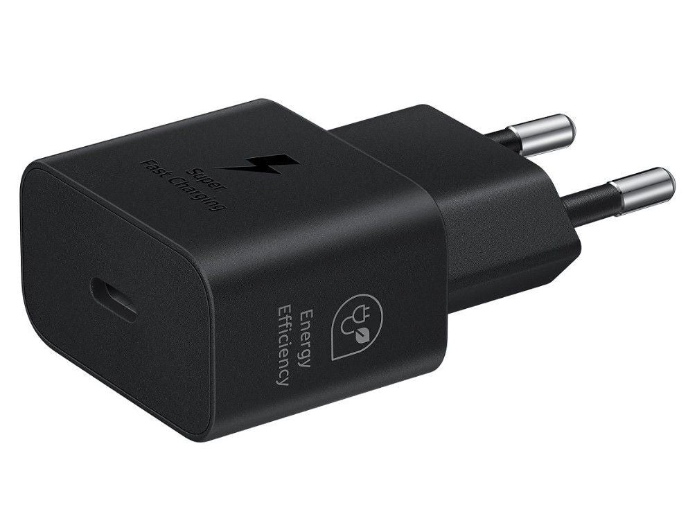 Adapter Samsung  USB-C 25W Travel Charger + USB-C Data Cable EP-T2510XBE Black