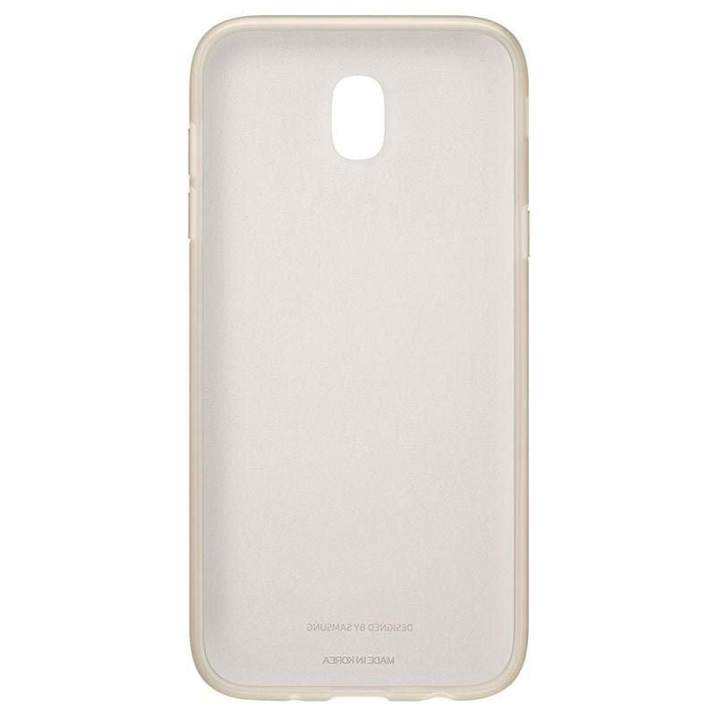 Чехол на заднюю панель Samsung  Galaxy J3 2017 Jelly Cover  EF-AJ330TFEG Gold