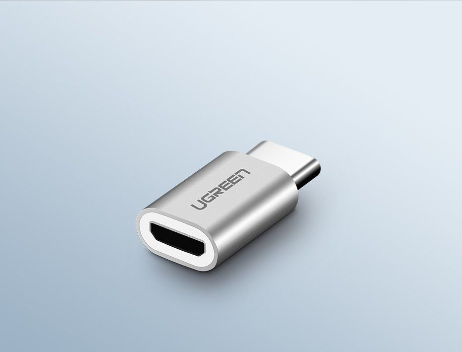 Адаптер Ugreen  adapter micro USB to USB Type C adapter black (30391) Black