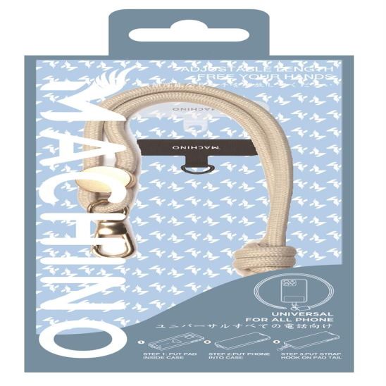 Чехол на заднюю панель machino  Machino Wrist strap MC-SH 02 BEIGE