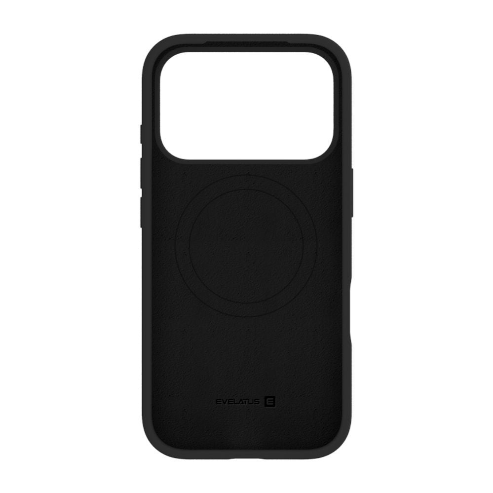 Tagakaaned Evelatus Apple iPhone 17 Pro Premium Magsafe Soft Touch Silicone Case Black
