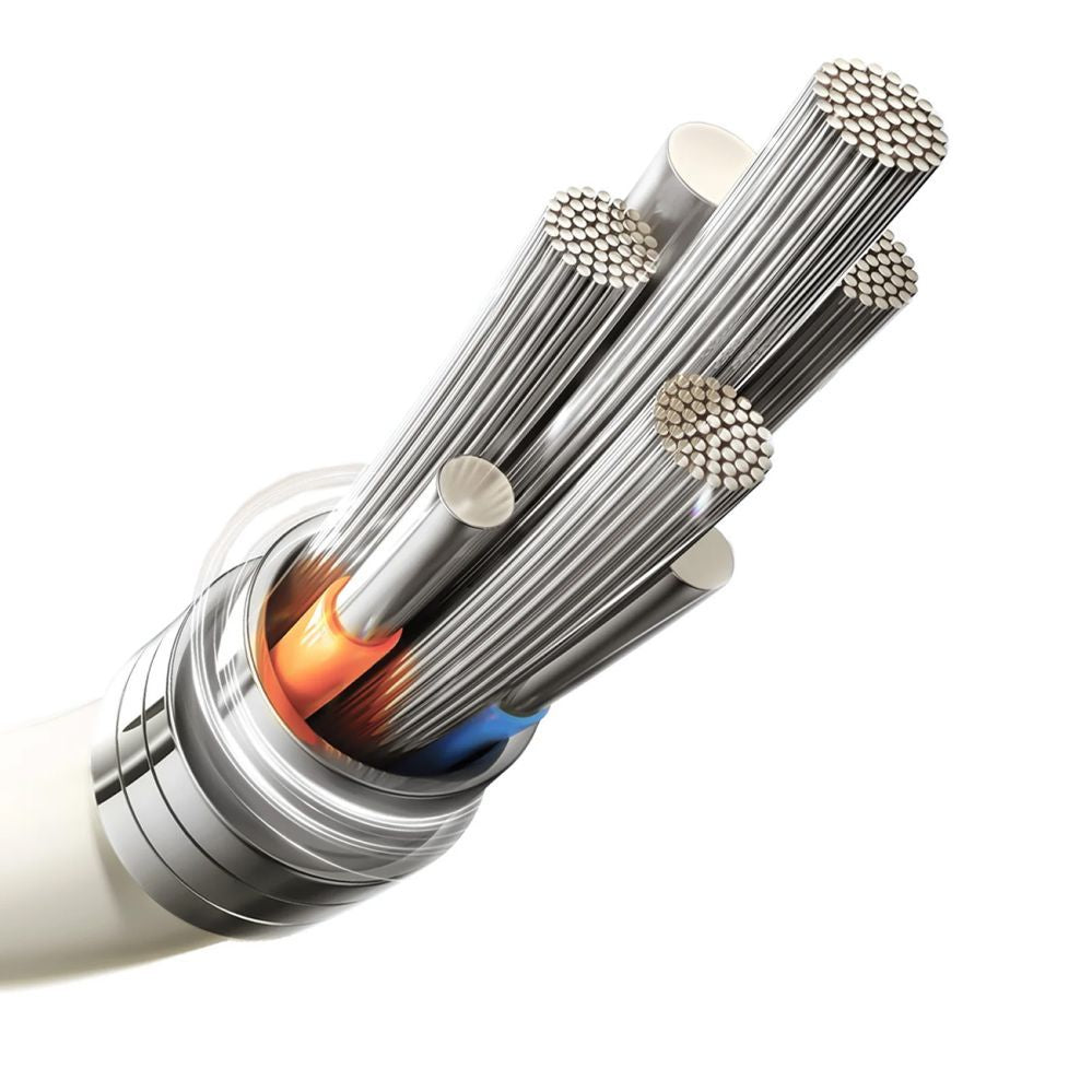 Kaabel Joyroom  Joyroom S-A53 3A USB-A - Lightning Cable with Fluorescent Tip 1.2m - Beige