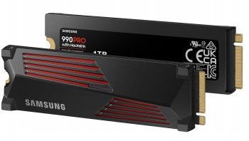 Kõvaketas HDD Samsung  SAMSUNG 990 PRO, 1TB, PCIE 4.0 NVME, M.2, HEATSINK SSD