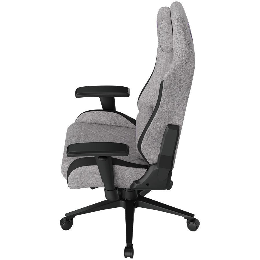 Computer chairs / desks LORGAR  LORGAR CHA41, Ergonomic Gaming Chair Advanced, premium anti-stain fabric, Grey