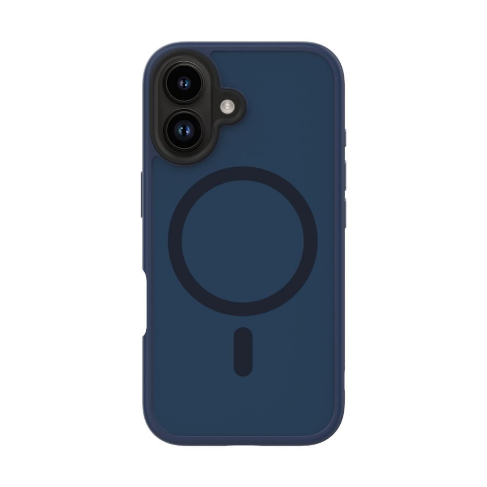 Tagakaaned Evelatus Apple iPhone 16 Hybird Case With Magsafe PC+TPU Dark Blue
