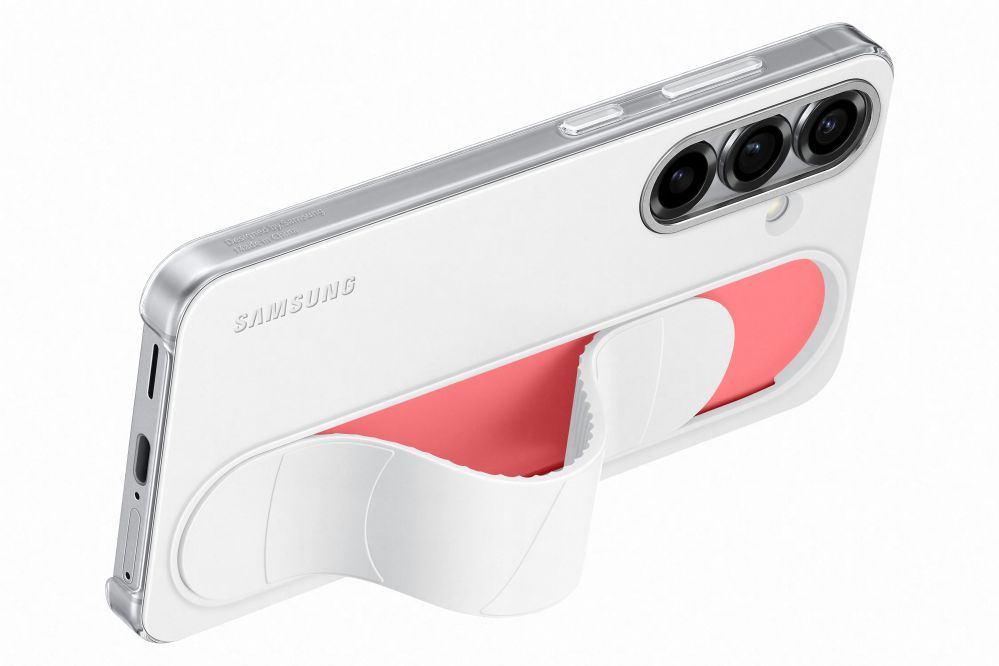 Back panel cover Samsung  GS931CWEGWW Standing Grip Case Samsung Galaxy S25, White