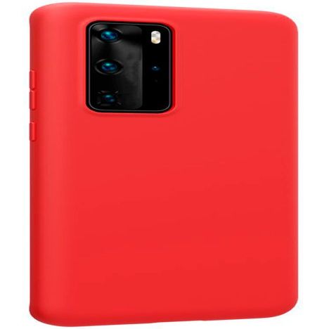 Back panel cover Evelatus Samsung Galaxy A41 Nano Silicone Case Soft Touch TPU Red