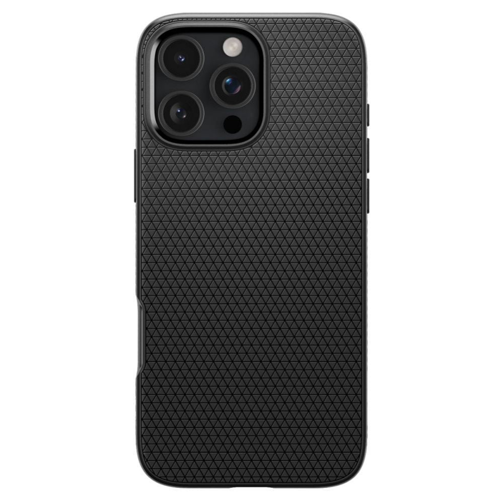 Tagakaaned Spigen  Spigen Liquid Air Case for iPhone 16 Pro Max - Black