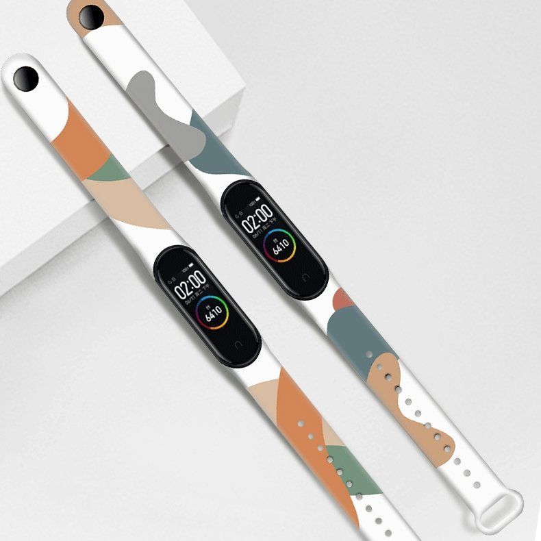 Strap Hurtel  Strap Moro Wristband for Xiaomi Mi Band 6 / Mi Band 5 Silicone Strap Camo Watch Bracelet (14)