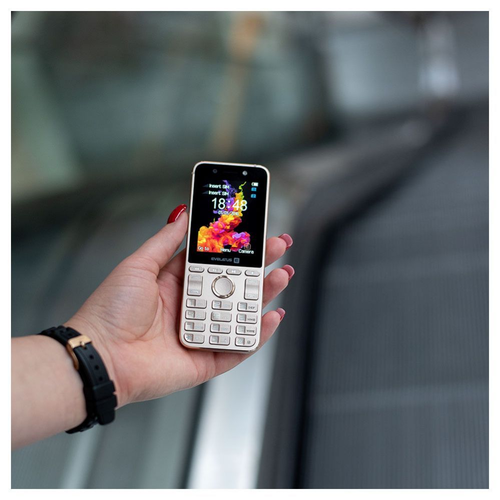Mobiiltelefon Evelatus  Tron DS Gold