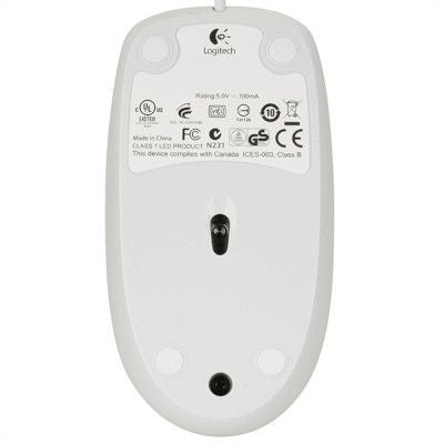 Arvutihiir Logilink  LOGITECH B100 Optical Mouse for Business White OEM