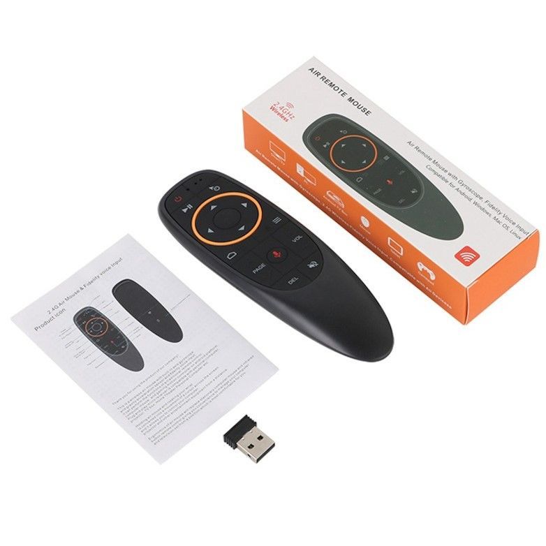 Muu arvutitarvik CP  G10s Universal Smart TV Air Mouse - Wireless / IR Remote Voice Assistant & Gyroscope Black