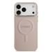 Чехол на заднюю панель Guess Apple iPhone 17 Pro Silicone case with MagSafe Classic Logo Pink