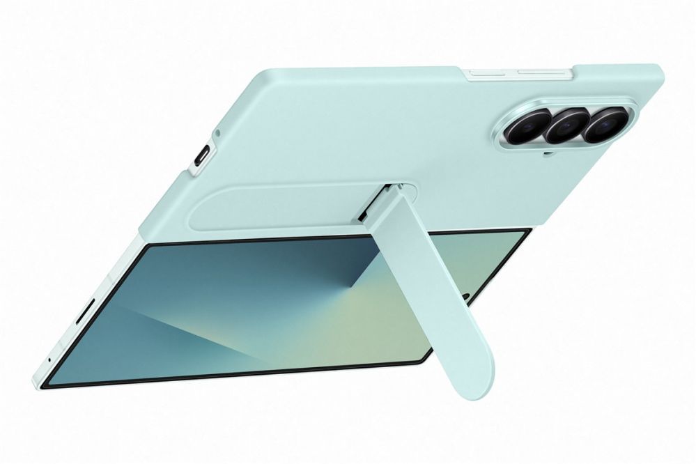 Tagakaaned Samsung  MF966CMEGWW Silicone Case Samsung Galaxy Fold7, Mint
