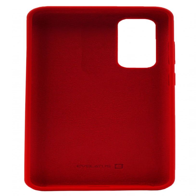 Back panel cover Evelatus Huawei P40 Premium Soft Touch Silicone Case Red