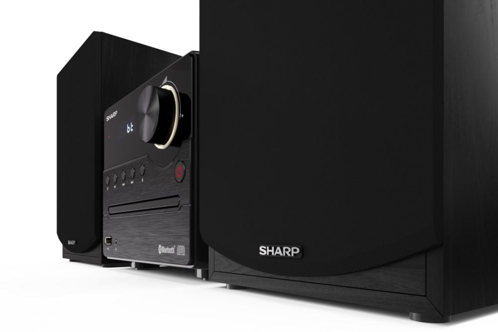 Interaktiivne lahendus Sharp  XL-B512(BK) Hi-Fi Micro System, CD/FM/USB/Bluetooth v5.0, 45W, Black