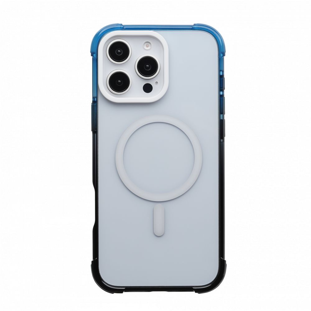 Tagakaaned Evelatus Apple iPhone 16 Pro Max Defender Gradient Color MagSafe Black Blue