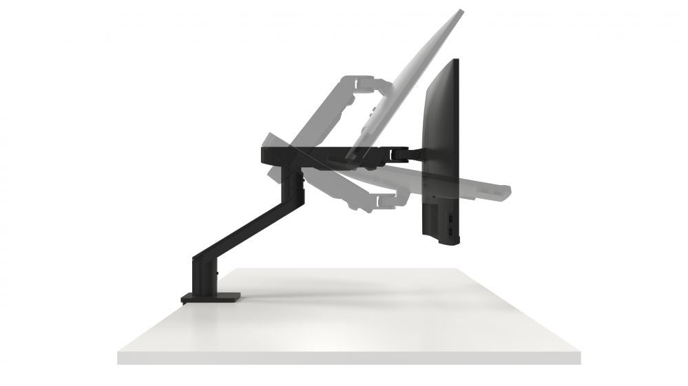 Кронштейн для телевизора Dell  Single Monitor Arm Desk Mount, MSA20, 19-38 ", Maximum weight (capacity) 10 kg, Black