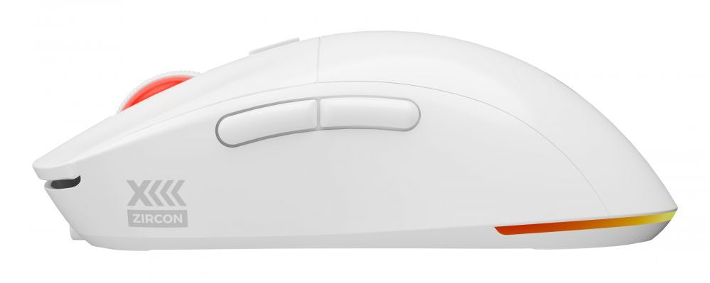 Computer mouse Genesis  Zircon XIII Custom | Wireless | Gaming Mouse | 2.4 GHz, USB | White