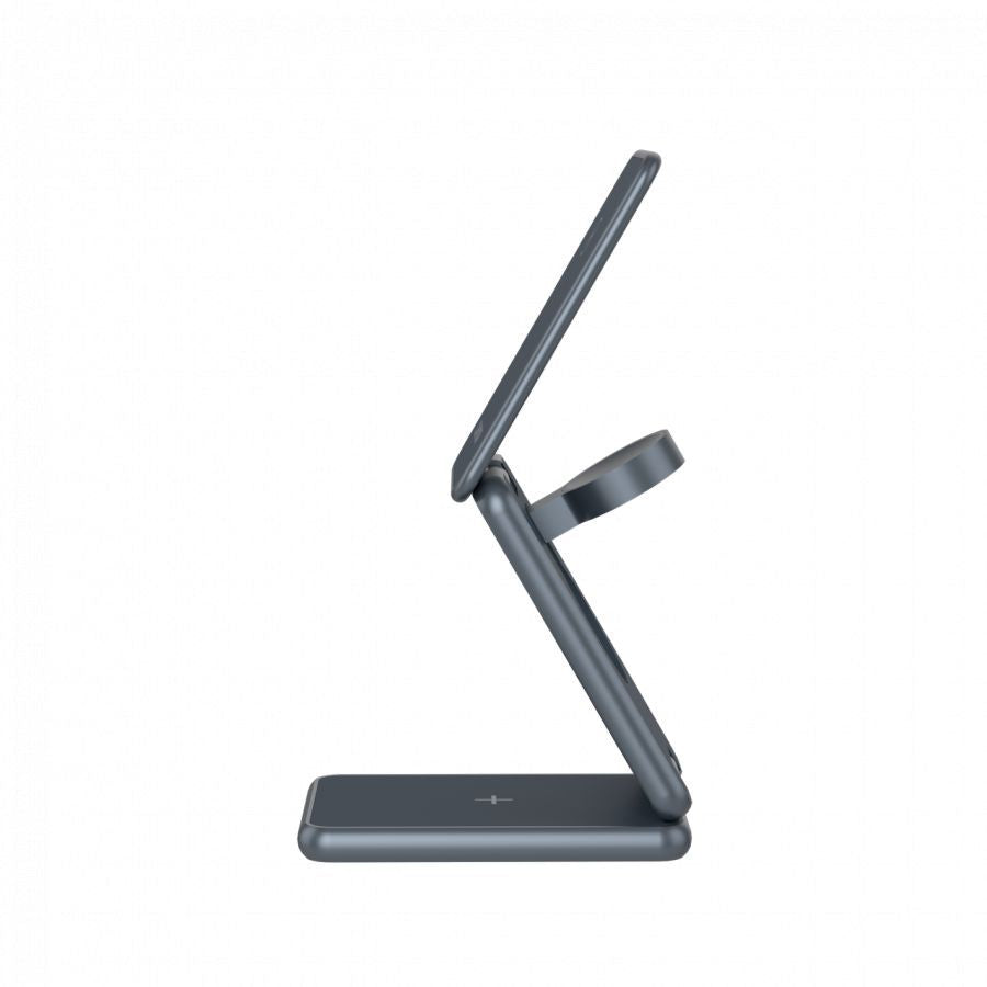 Juhtmeta laadija Canyon  CANYON Foldable wireless charger OnCharge 309 15W 3in1 Metal