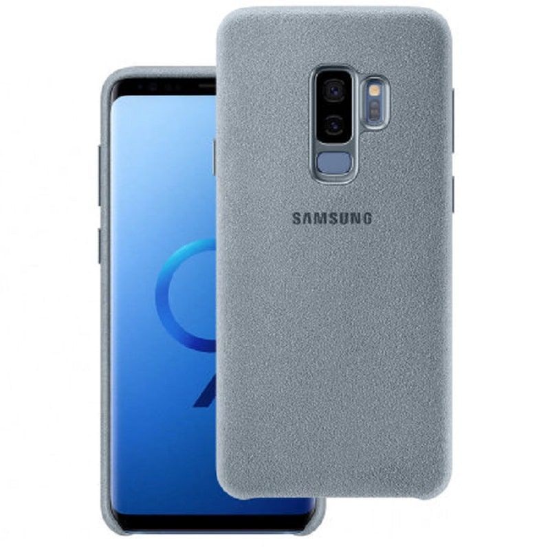 Tagakaaned Samsung  Galaxy S9 Alcantara Cover EF-XG960AME Mint