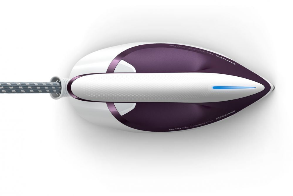 Iron Philips  Ironing System GC7933/30 PerfectCare Compact Plus 2400 W, 1.5 L, 6.5 bar, Auto power off, Vertical steam function, Calc-clean function, Purple, 120 g/min