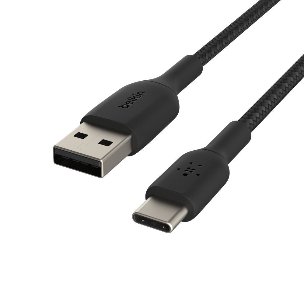 Kaabel Belkin  BOOST CHARGE  USB-A to USB-C Cable, Braided, 2M Black