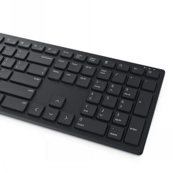 Компьютерная клавиатура Dell  DELL PRO KEYBOARD AND MOUSE - KM5221W - RUSSIAN (QWERTY) - BLACK - (RTL BOX)