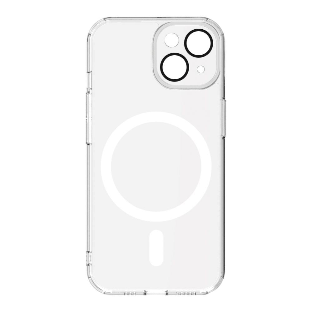 Tagakaaned Connect Apple iPhone 14 Clear Case With Magnetic and Camera Protection Transparent
