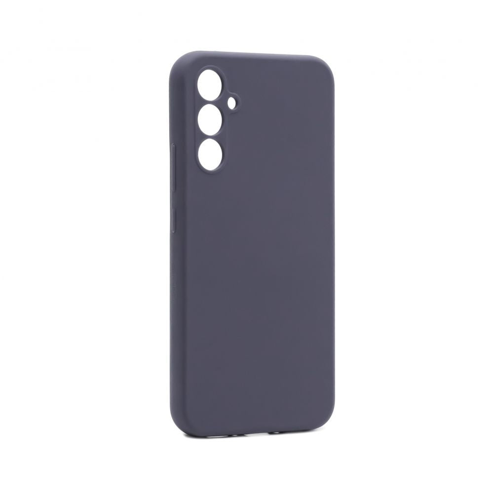 Back panel cover Connect Samsung Galaxy A34 Premium Quality Soft Touch Silicone Case Midnight Blue
