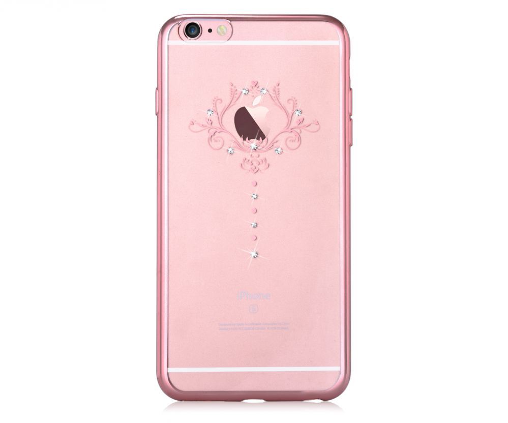 Чехол на заднюю панель Devia Apple iPhone 6 Plus/6s Plus Crystal Iris Rose Gold