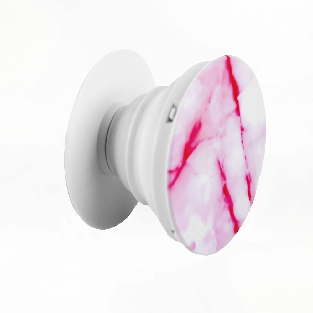 Universaalne telefonihoidja (Popsocket) iLike  Universal Pop Holder Marble Pink