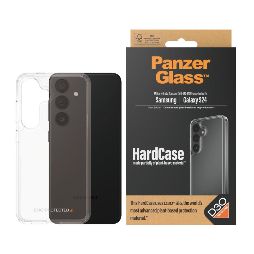Чехол на заднюю панель PanzerGlass  PanzerGlass Hardcase with D3O for Samsung Galaxy S24