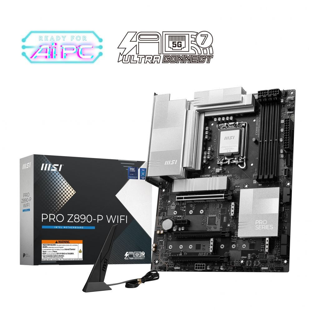 Intel protsessori emaplaat MSI  PRO Z890-P WIFI