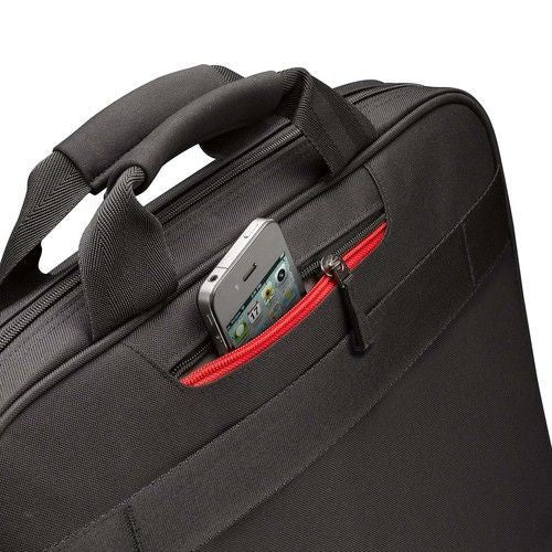 Laptop Bag Case Logic  Casual Laptop Bag DLC117 Fits up to size 17 ", Black, Shoulder strap