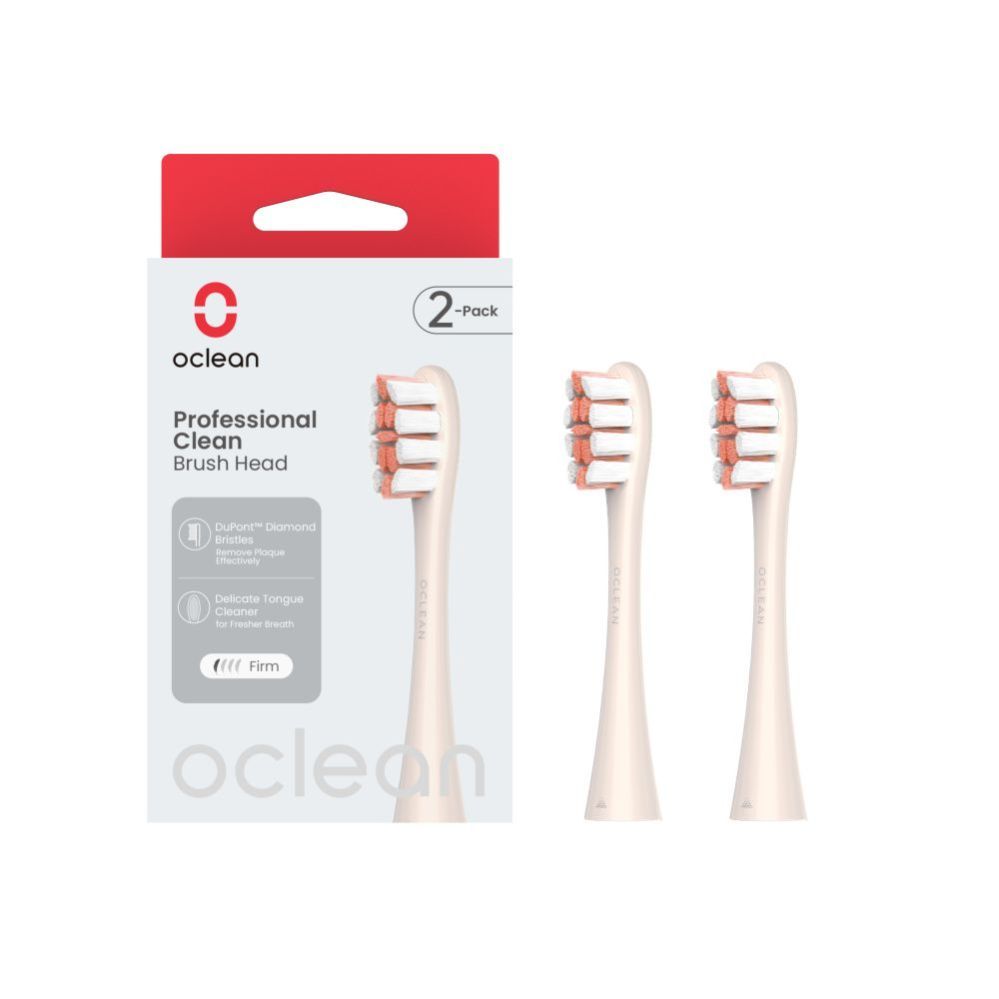 Muud kaubad oclean  Oclean Professional Clean Brush Head P1C8 Golden 2pcs