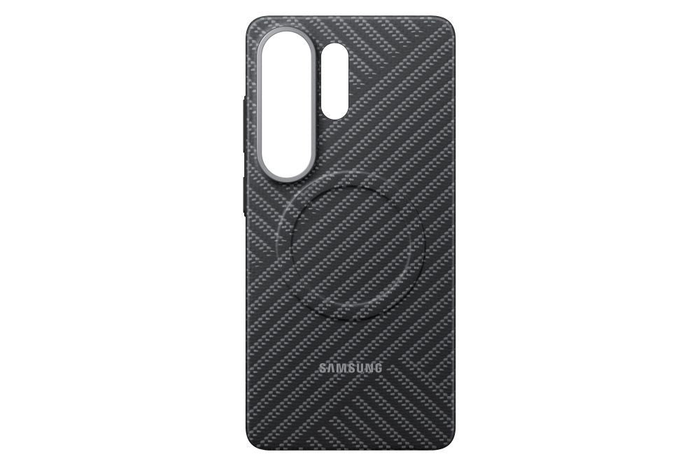 Чехол на заднюю панель Samsung  KS948SS Carbon Magnet Case Samsung Galaxy S26 Ultra, Gray