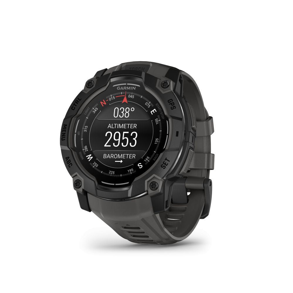 Nutikell Garmin  Instinct 3 – 50 mm, AMOLED Black with Charcoal Band / 010-03020-00