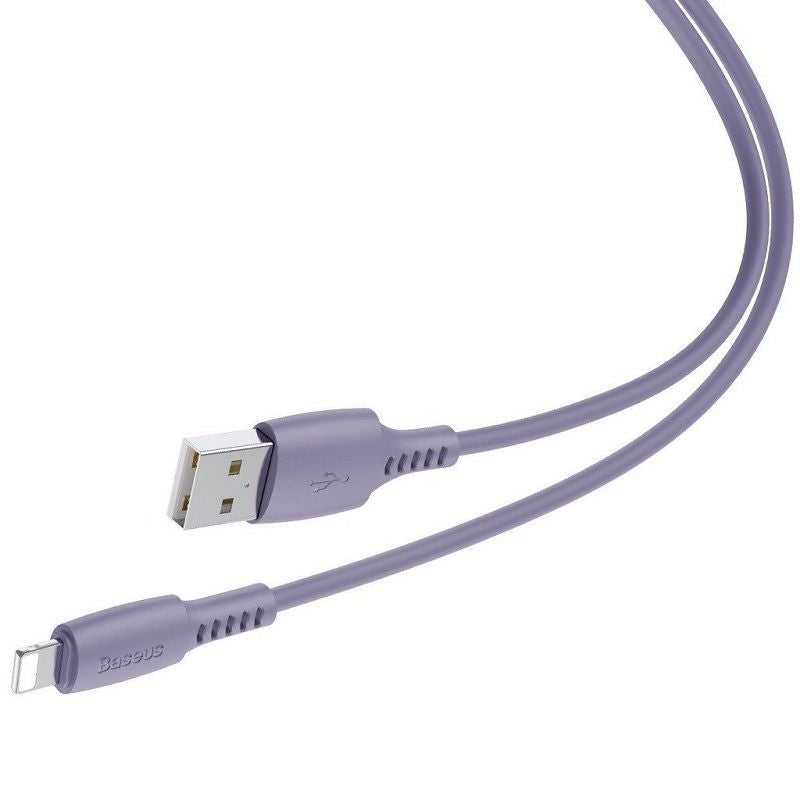 Cable Baseus - Yiven Cable USB to Lightning 2.4A 1.8M Blue Purple