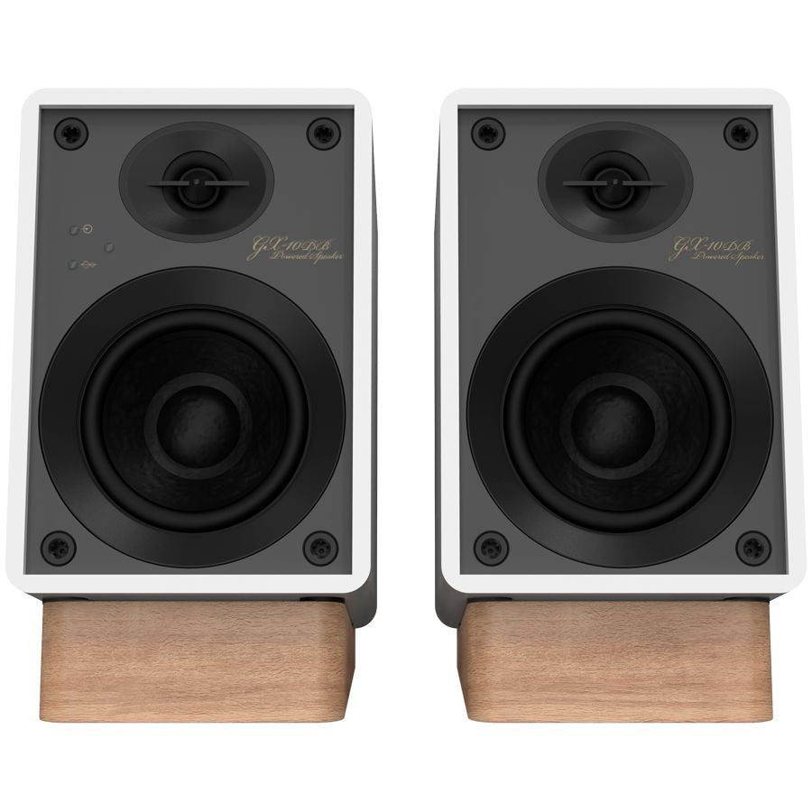 Record players ONKYO Onkyo Creator Series GX-10DB Powered Speakers, White, pair