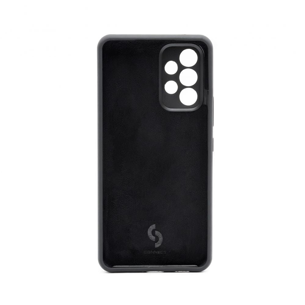 Чехол на заднюю панель Connect Samsung Galaxy A53 Premium Quality Soft Touch Silicone Case Black