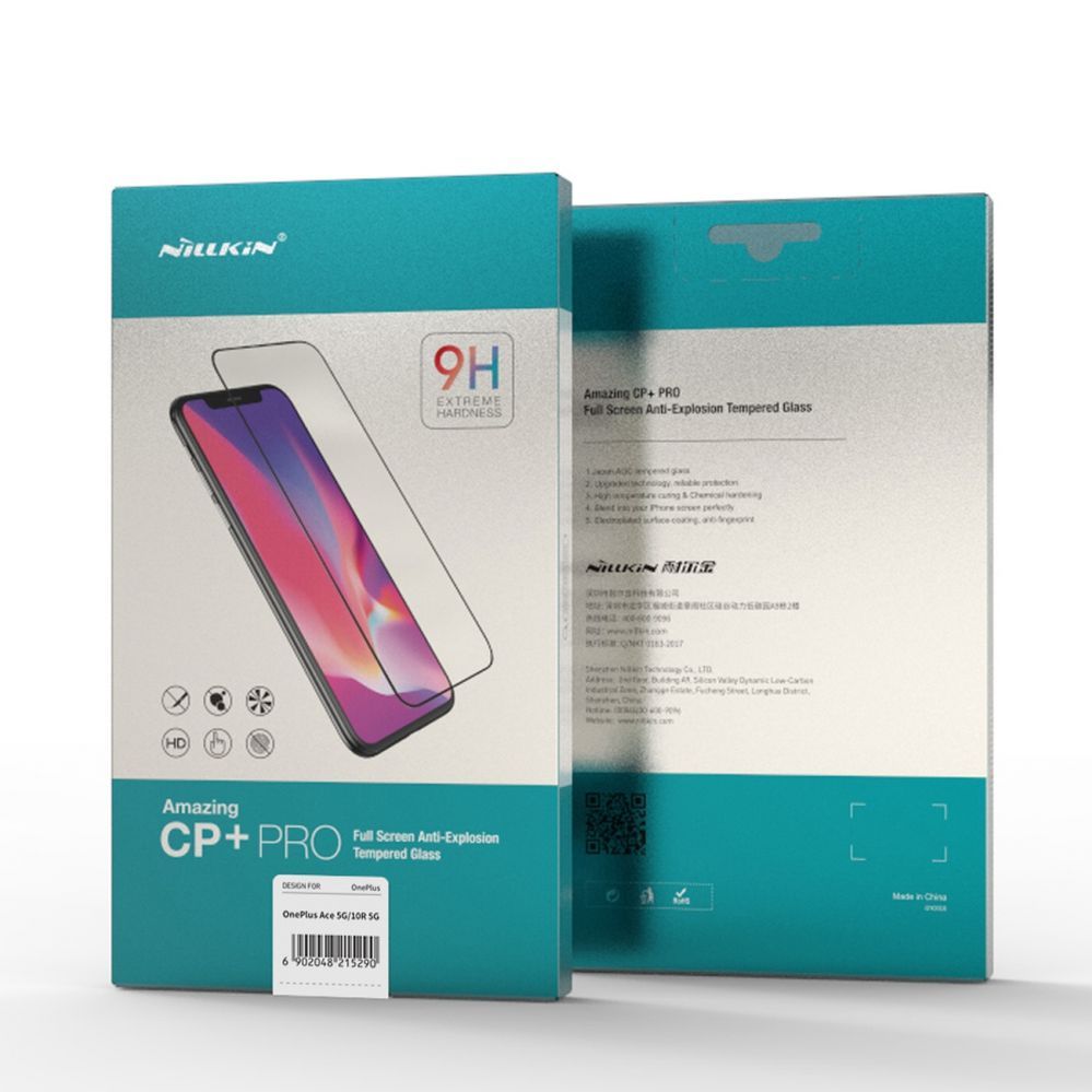 Защитное стекло Nillkin  Nillkin CP+PRO ultra-thin tempered glass for the entire screen with a 0.2 mm frame 9H OnePlus Ace black
