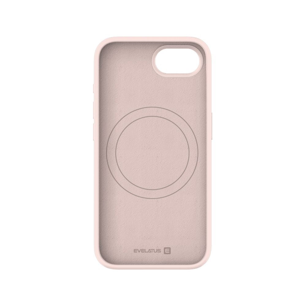 Tagakaaned Evelatus Apple iPhone 17e Premium Magsafe Soft Touch Silicone Case Pink Sand
